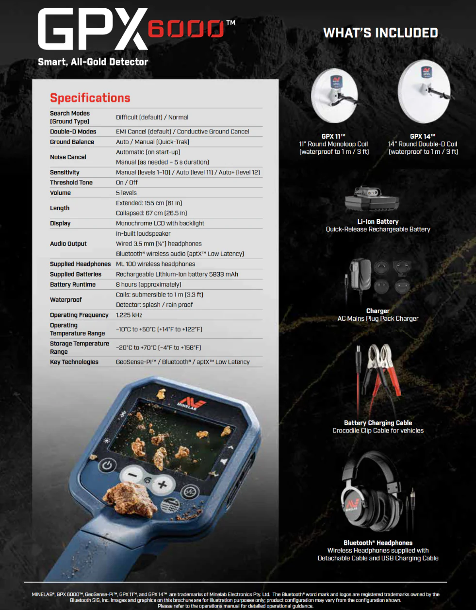 Minelab GPX 6000 -Most intuitive Gold Detector Find more gold - Image 6